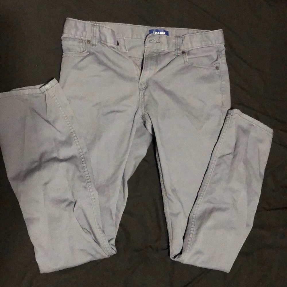 Grey slim jeans